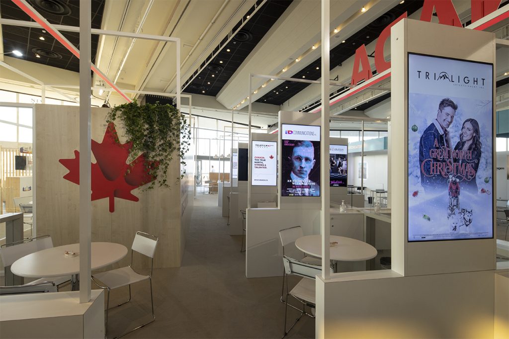 Canada pavilion at Mipcom