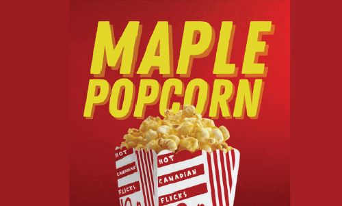Maple popcorn logo